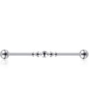 Sloan Orb Industrial Barbell Piercing Bar