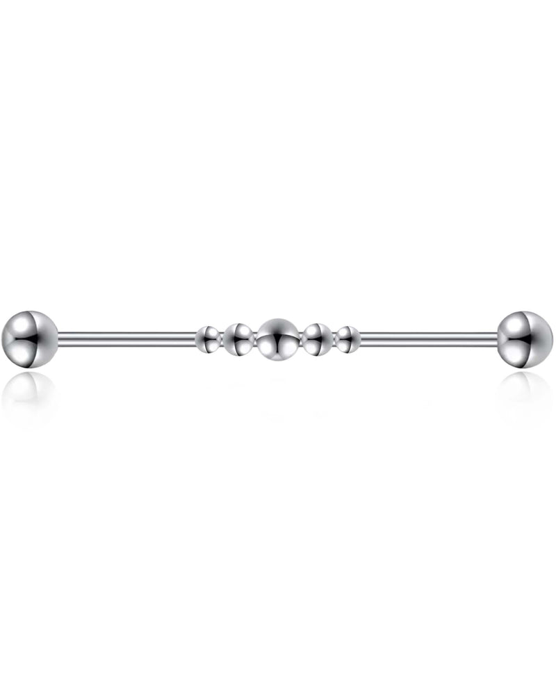 Sloan Orb Industrial Barbell Piercing Bar