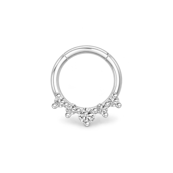 Sophie Hoop Clicker 16G Surgical Steel | Daith Piercing Jewelry