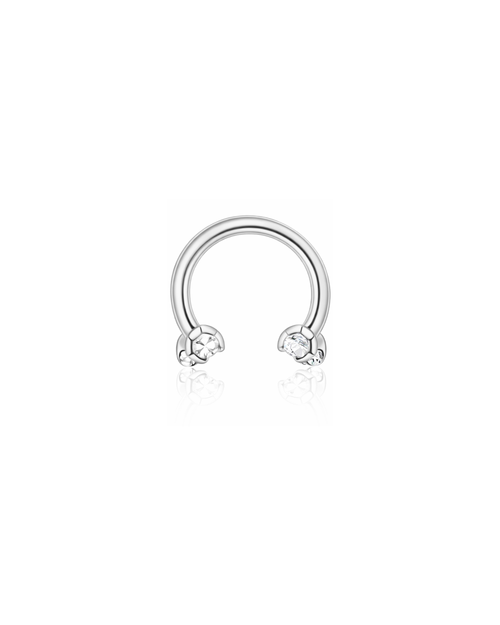 Sparkle Horseshoe Ring