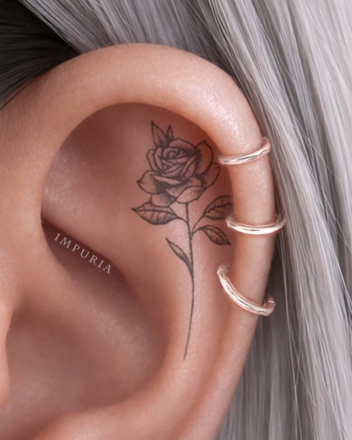 The Polished Tapered Hoop Capsule
