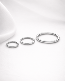 The Polished Tapered Hoop Capsule