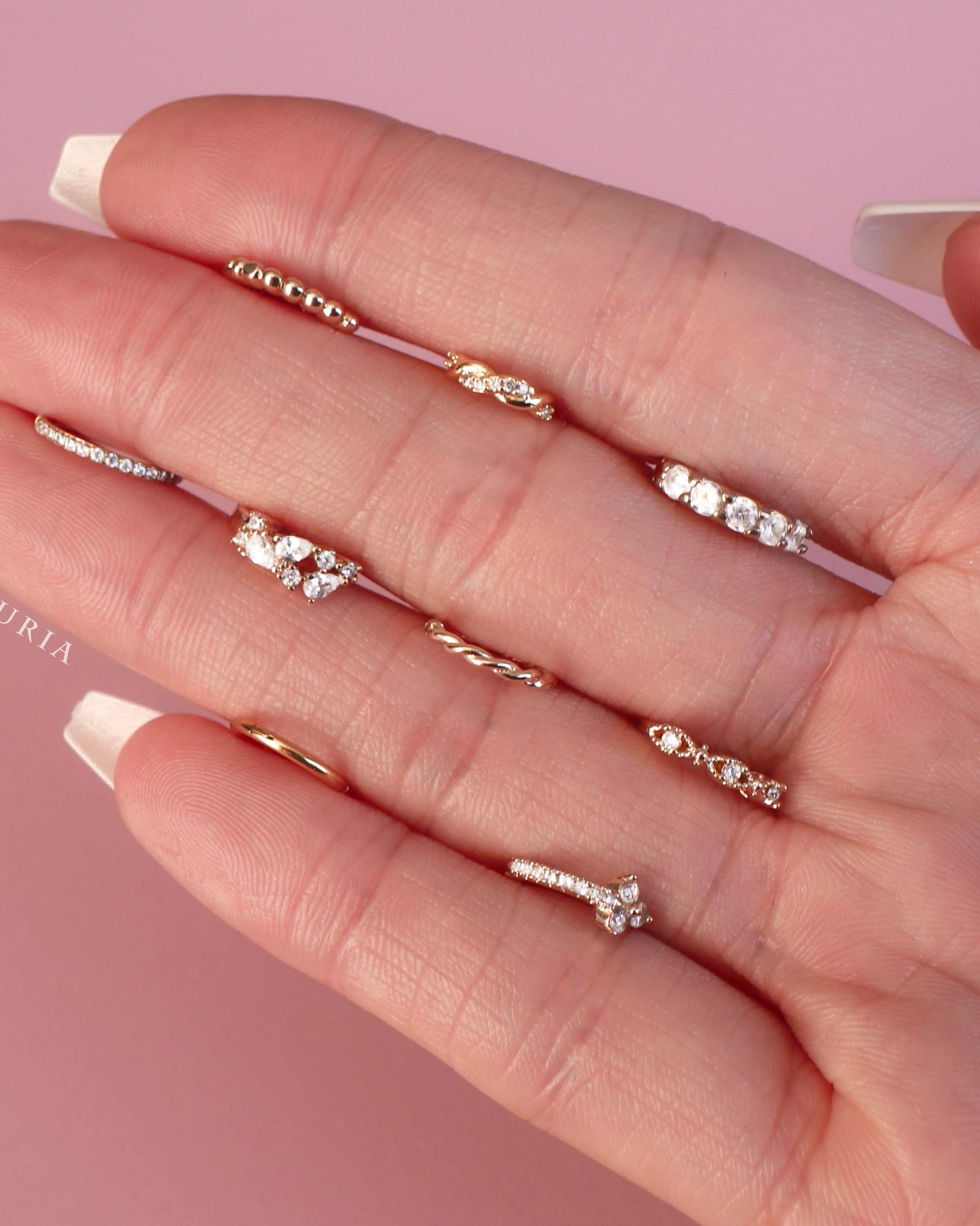 Pretty Cartilage Earring Helix Ear Piercing Jewelry - www.Impuria.com #earpiercings 