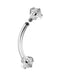 Cute Rook Piercing Barbell Stud 16G Silver Diamond Crystal Earring - www.Impuria.com
