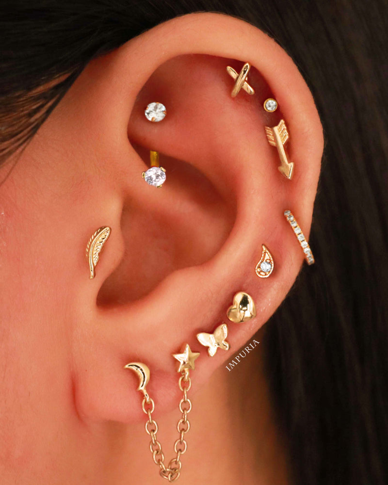 cute ear piercings tragus