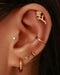Simple Ear Piercing Curation Ideas for Women Butterfly Earring Stud - www.Impuria.com