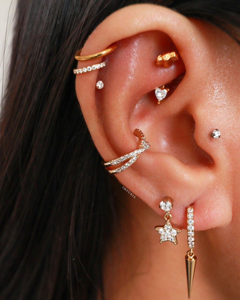 How to Stack Earrings for Multiple Piercings - Brilliant Earth