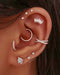 Cartilage Helix Earring Stud - Simple Ear Piercing Curation Ideas for Women - www.Impuria.com 