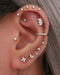 Aesthetic All The Way Around Ear Piercing Curation Ideas for Women - Impuria Ear Piercing Jewelry