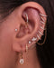 Cute Ear Piercing Ideas for Women Cartilage Helix Cartilage Helix Hoop Earrings - www.Impuria.com