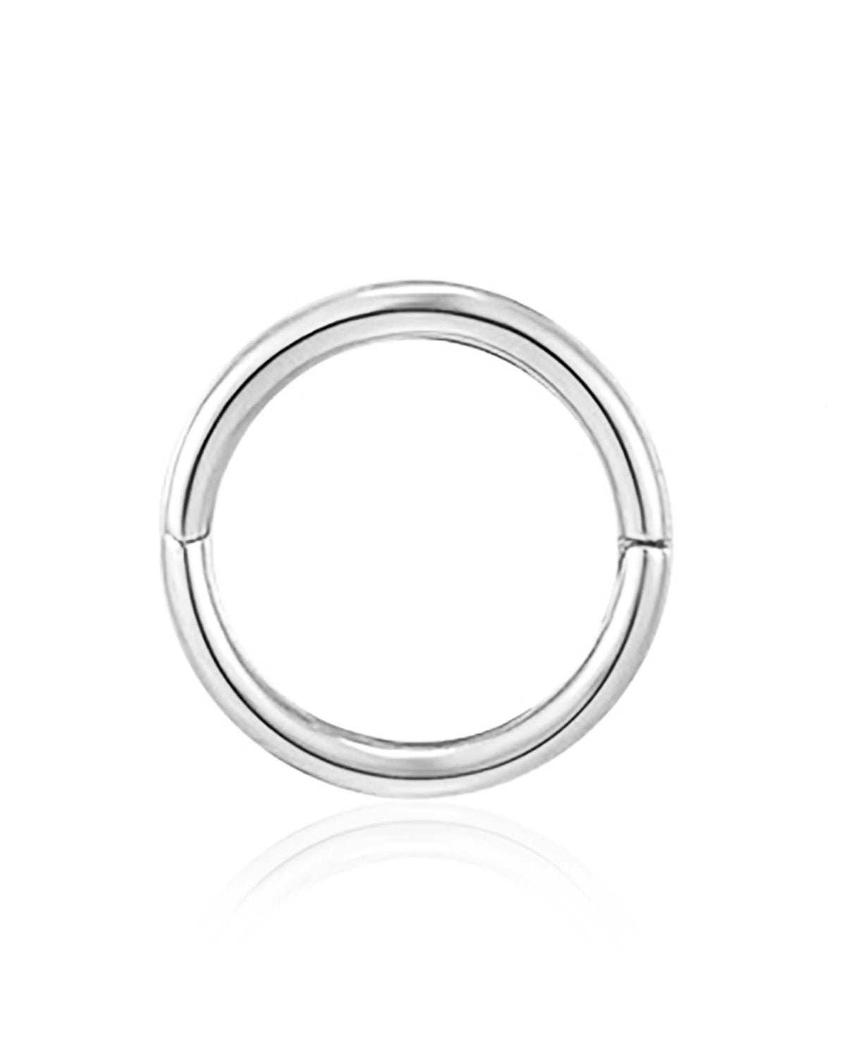 Purity Simple 14K Gold Hoop Clicker