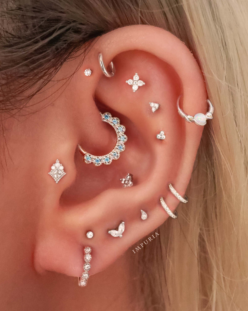 Cartilage Piercing Jewelry - Ear Piercing Curation Design Ideas - www.Impuria.com
