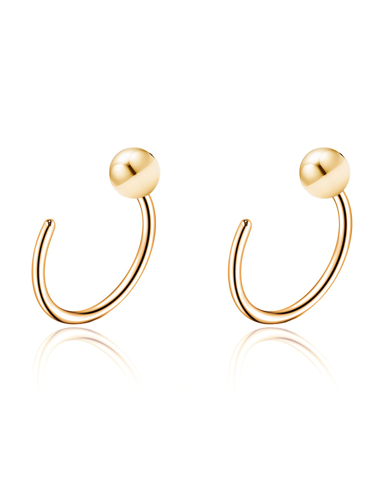 Crystal Claw Ear Piercing Helix Hoop Ring Cartilage Earring Ear Jewelry –  Impuria Ear Piercing Jewelry